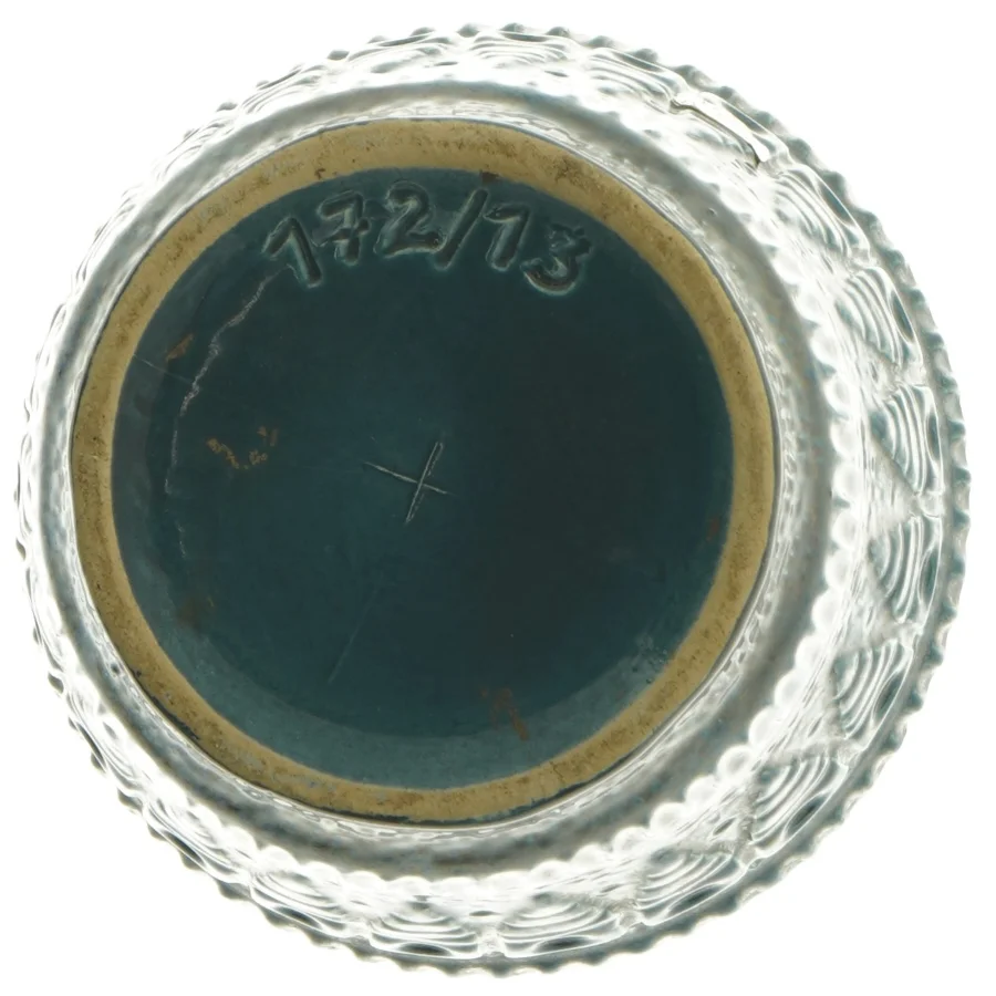 Keramisk vase wg (str. Ø 14,5 cm længde 12 cm)
