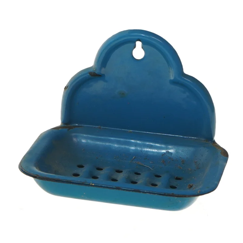Vintage sæbeskål til vægmontering (str. 14x10x10 cm)