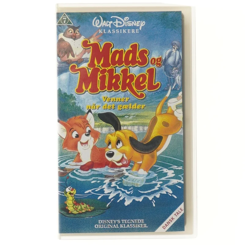 Disney VHS Mads og Mikkel fra Disney