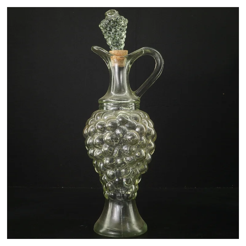 Dekorativ glaskande med prop (str. 37 cm)