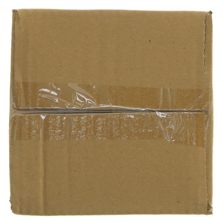 Lysestage i glas fra Krifon (str. 14 cm)