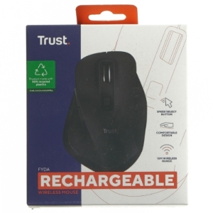 Trust Fyda genopladelig trådløs mus fra Trust (str. 13x15 cm)