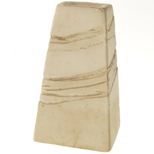 Høj firkantet vase (str. 28 cm)