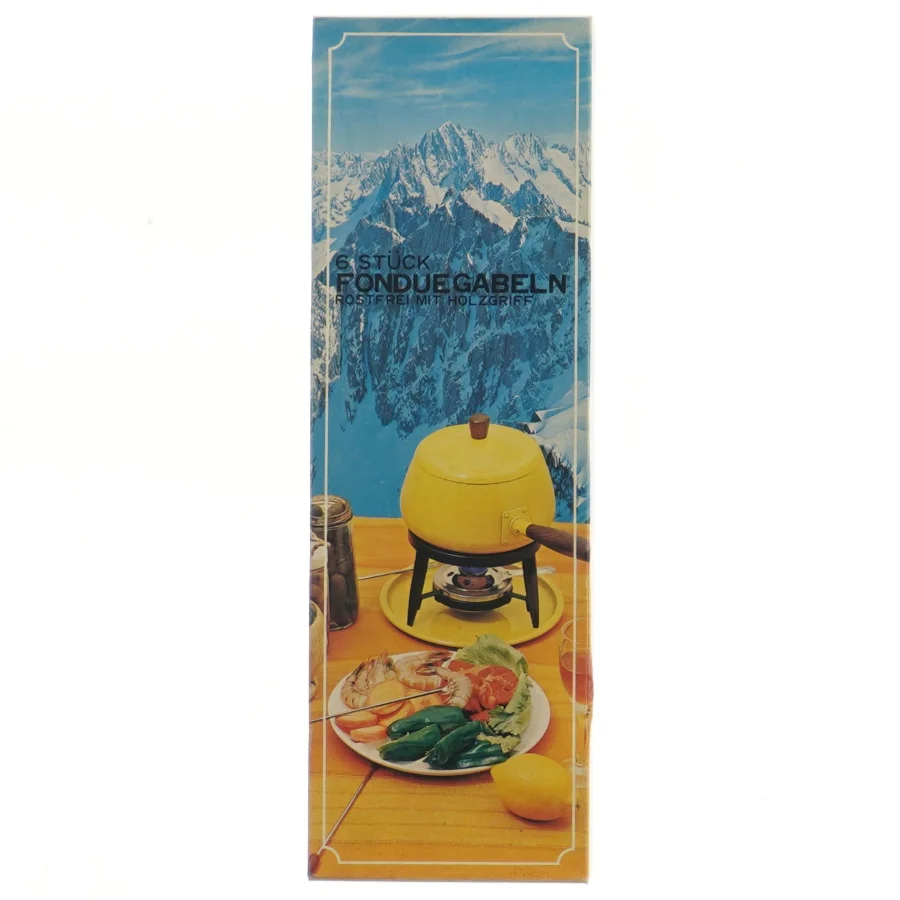 Fonduegafler sæt 6 stk (str. 6 stk 27,5 cm)