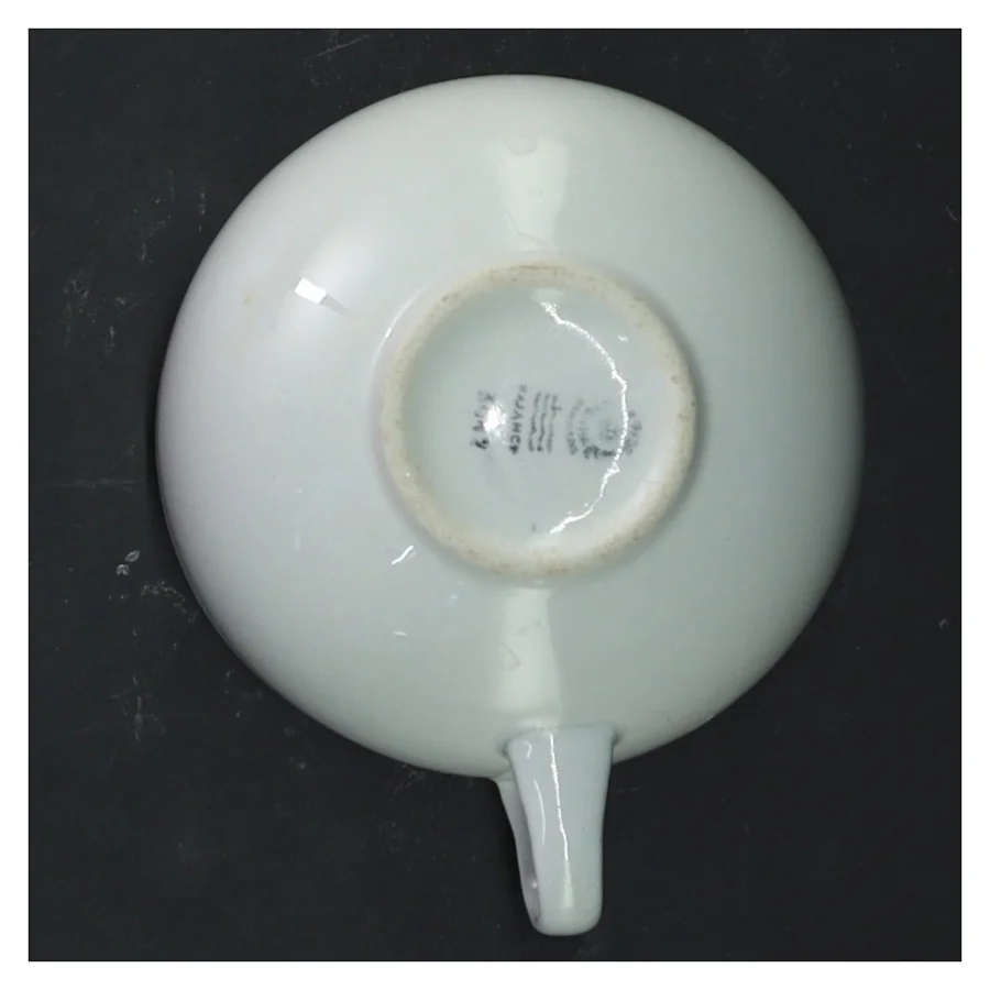 Hvide tekopper, 6 stk. fra Royal Copenhagen (str. 6 styk, ø 8,5 cm)