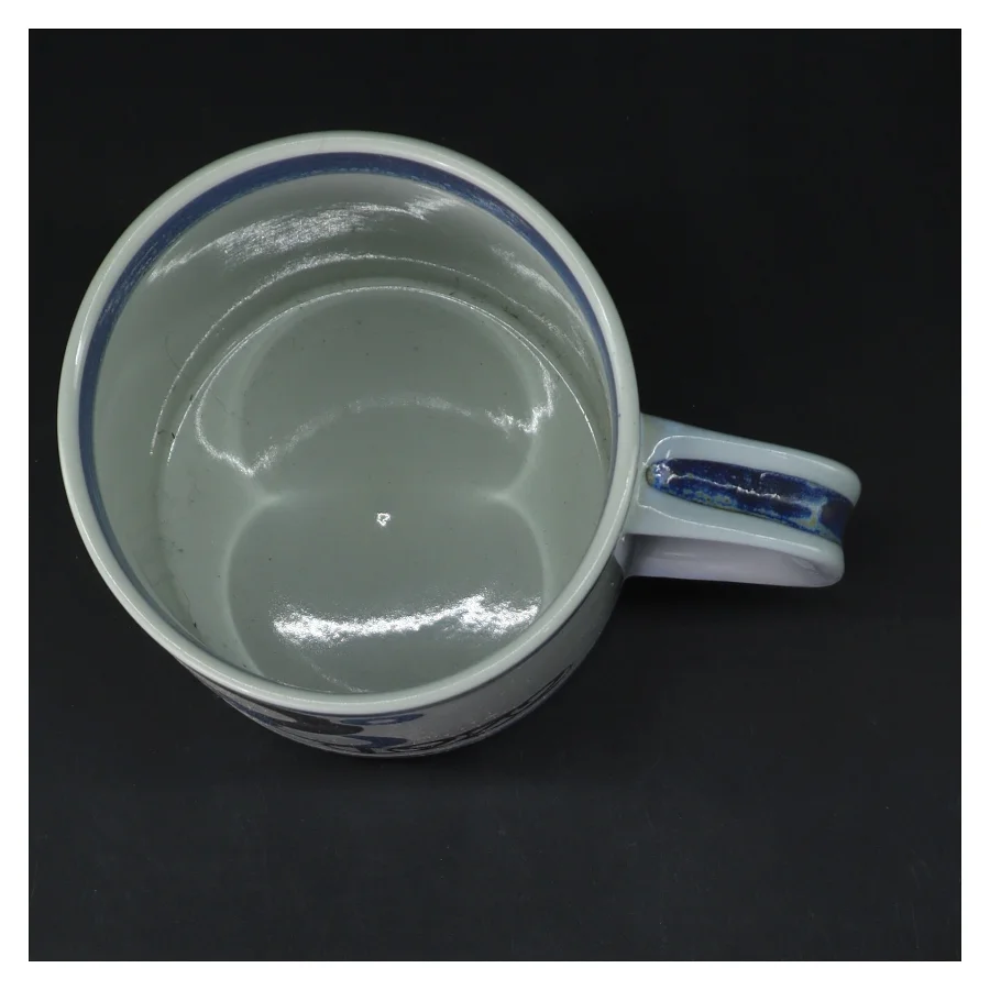 Vintage keramikkrus med årstal fra Royal Copenhagen (str. Ø 10 cm længde 11,5 cm)