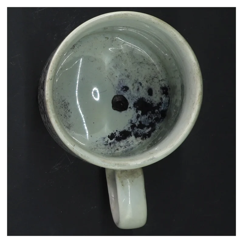 Keramikkrus april med motiv fra Bjørn Wiinblad (str. 9,5 cm)