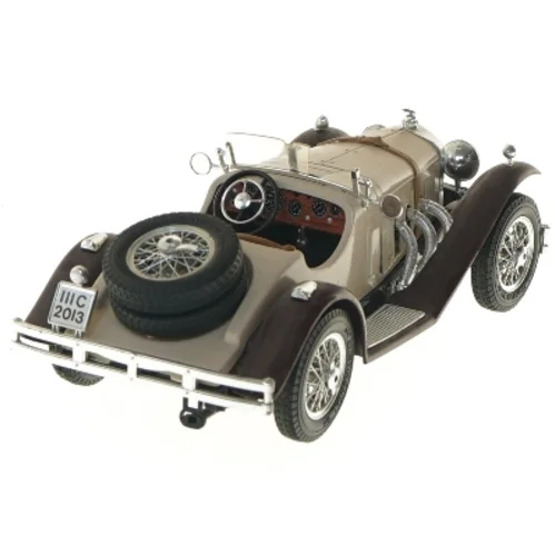 Modelbil 1:18 Mercedes Benz, ssk 1928, Burago, Italien