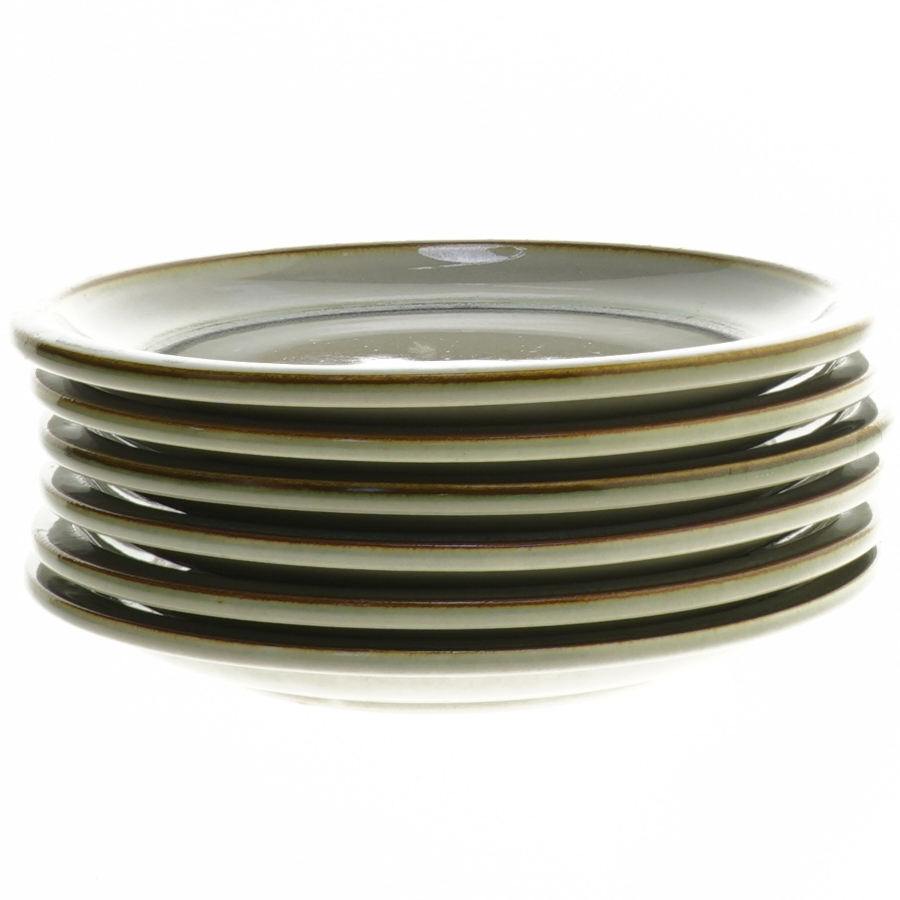 Sæt af tallerkener fra Copenhagen Porcelain (str. Ø 17 cm)