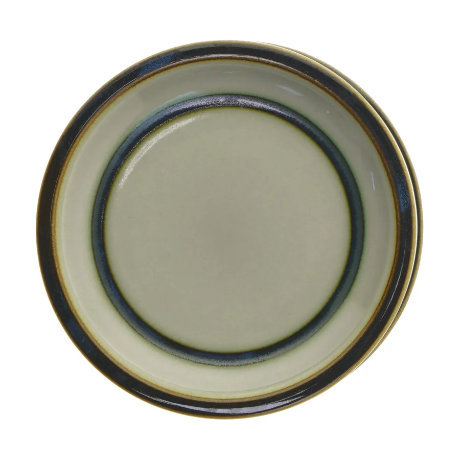 Sæt af tallerkener fra Copenhagen Porcelain (str. Ø 17 cm)