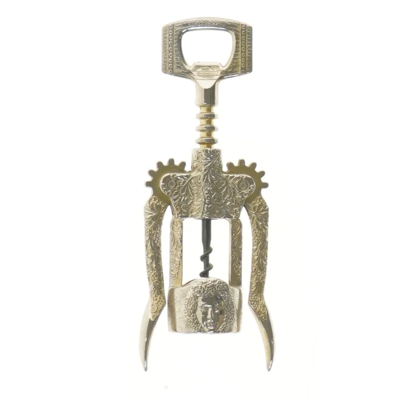 Flot guldfarvet proptrækker (str. 20 cm)