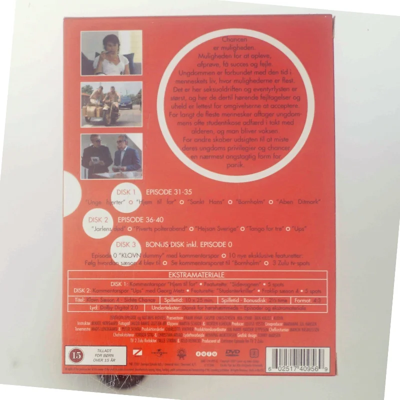 Klovn - Sidste Chance, Season 4 (3 DVD Set) med Casper Christensen (DVD)