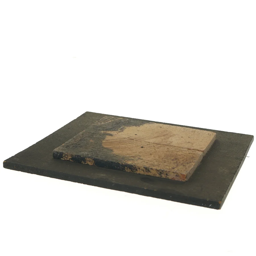 Keramisk vægdekoration fra 1972 zoologisk museum (str. 35,5x32,5 cm)