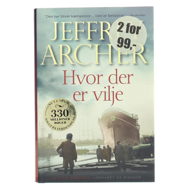 Hvor der er vilje af Jeffrey Archer (Bog)