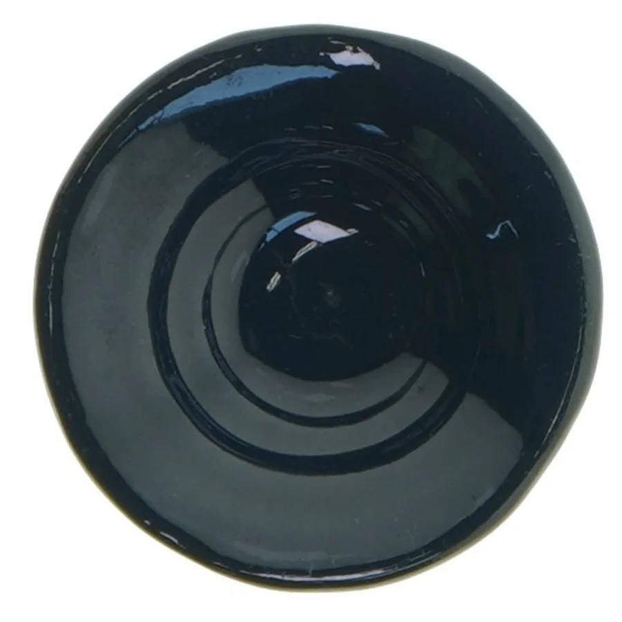 Lille sort keramisk skål (str. Ø 7 cm)