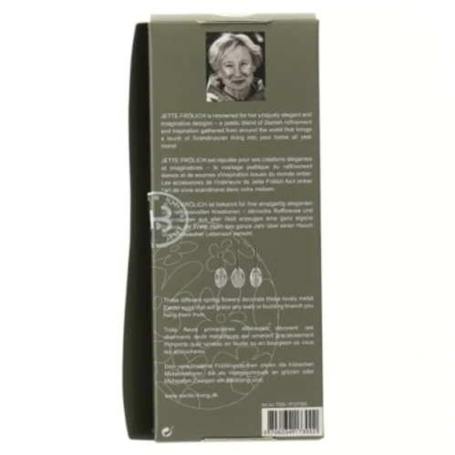 Påskeæg dekoration fra Danish Design (str. 3 stk 6 cm)