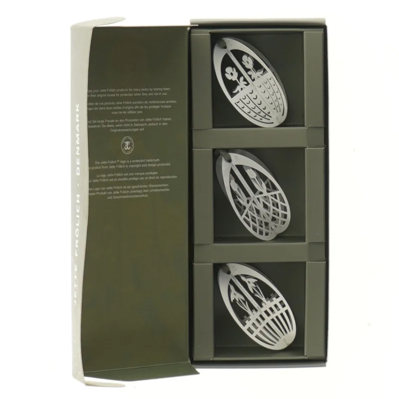 Påskeæg dekoration fra Danish Design (str. 3 stk 6 cm)