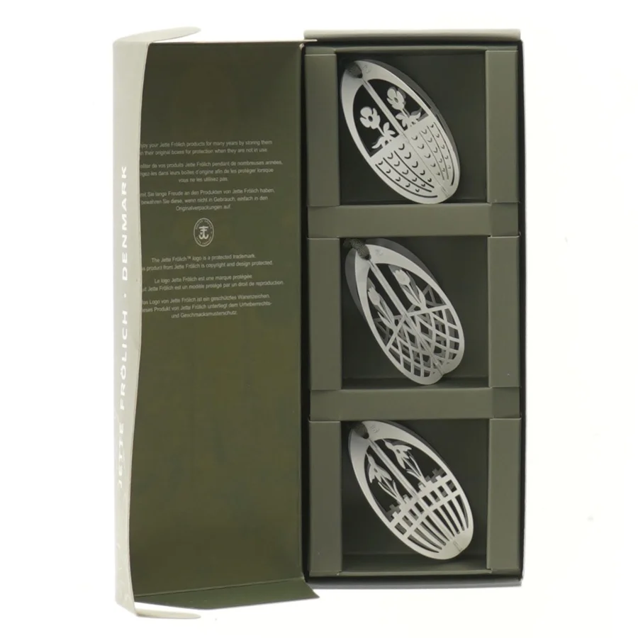 Påskeæg dekoration fra Danish Design (str. 3 stk 6 cm)