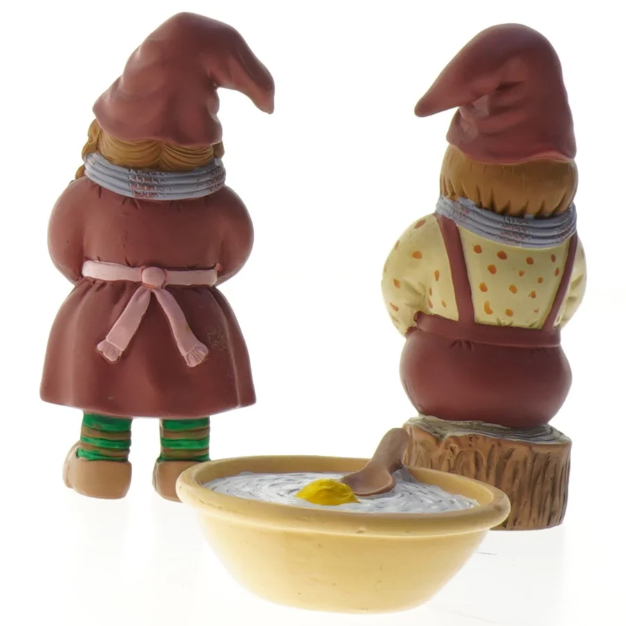 Gårdnissepar figur 2009 fra Hejmdal (str. 12,5 cm)