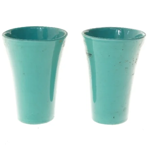 To turkise vaser fra Stylemaker (str. 19 cm)