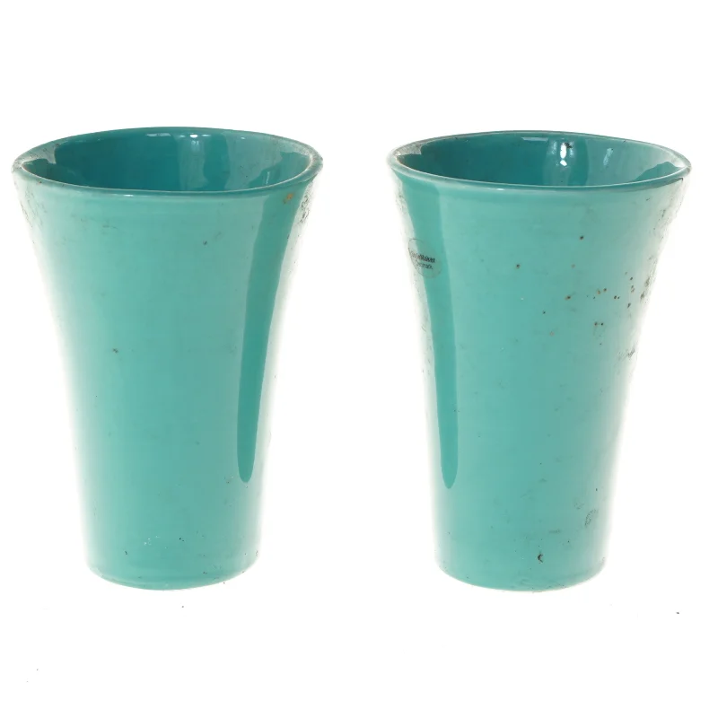 To turkise vaser fra Stylemaker (str. 19 cm)