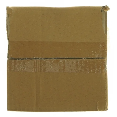 Rød glasvase fra Krifon (str. 14 cm)