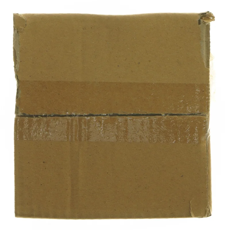 Rød glasvase fra Krifon (str. 14 cm)