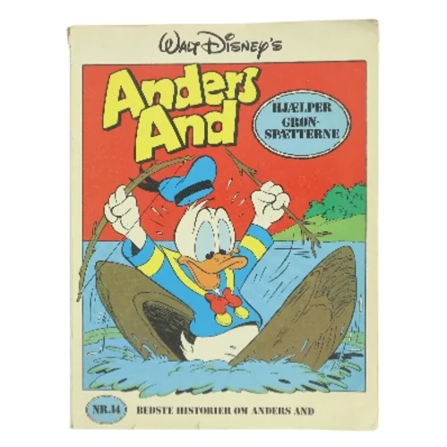 Anders And hjælper Grønspætterne (Bog)