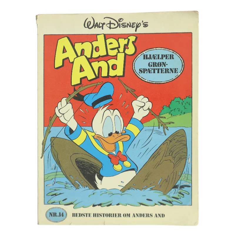 Anders And hjælper Grønspætterne (Bog)
