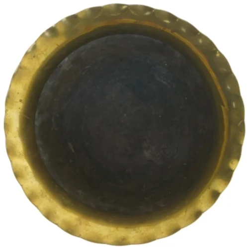 Messingkrukke (str. Ø. 20 cm. længde. 19 cm)