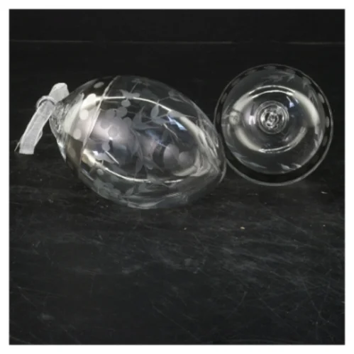 Glasdekoration (str. 10x7 cm)