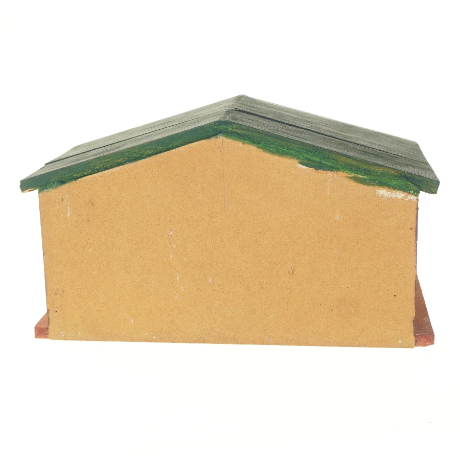 Julekrybbe med figurer (str. 40x30 cm)