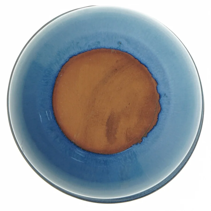 Keramisk skål (str. Ø. 13 cm. længde. 8 cm)