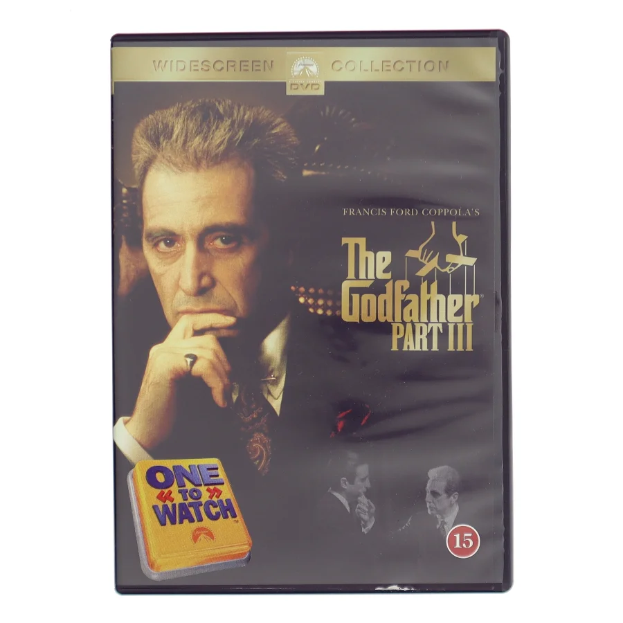 THE GODFATHER 3 med Al Pacino (DVD)
