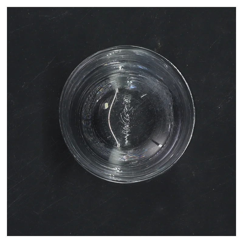 Glas med klar struktur (str. 8 cm x 8 ø cm)