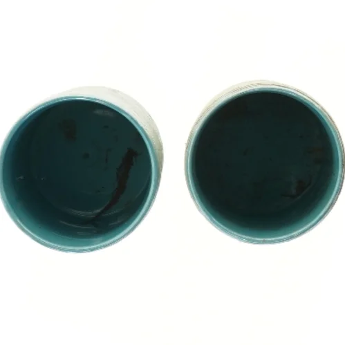 Par turkis vaser (str. 17 cm)