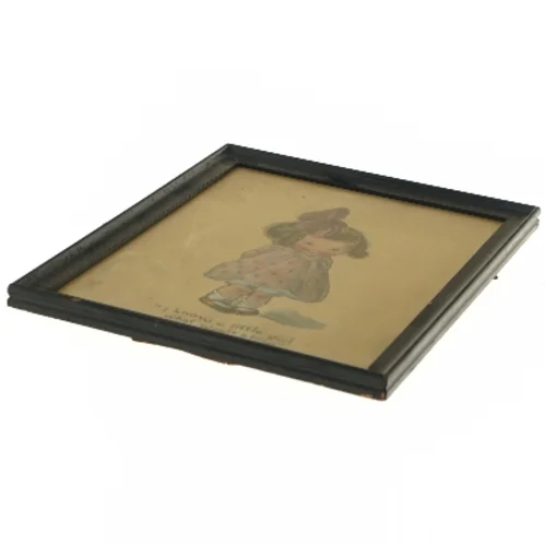 Dekorativt billede med ramme (str. 25x20 cm)