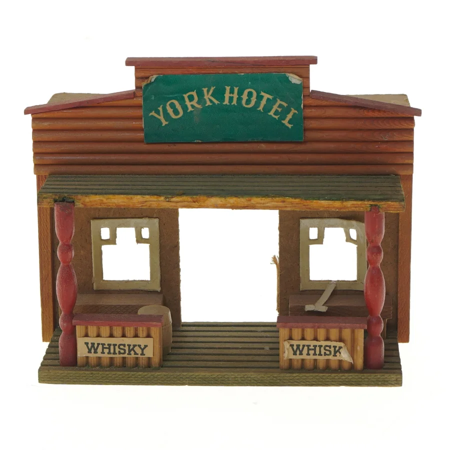 Miniature York Hotel facade (str. 21x13x18 cm)