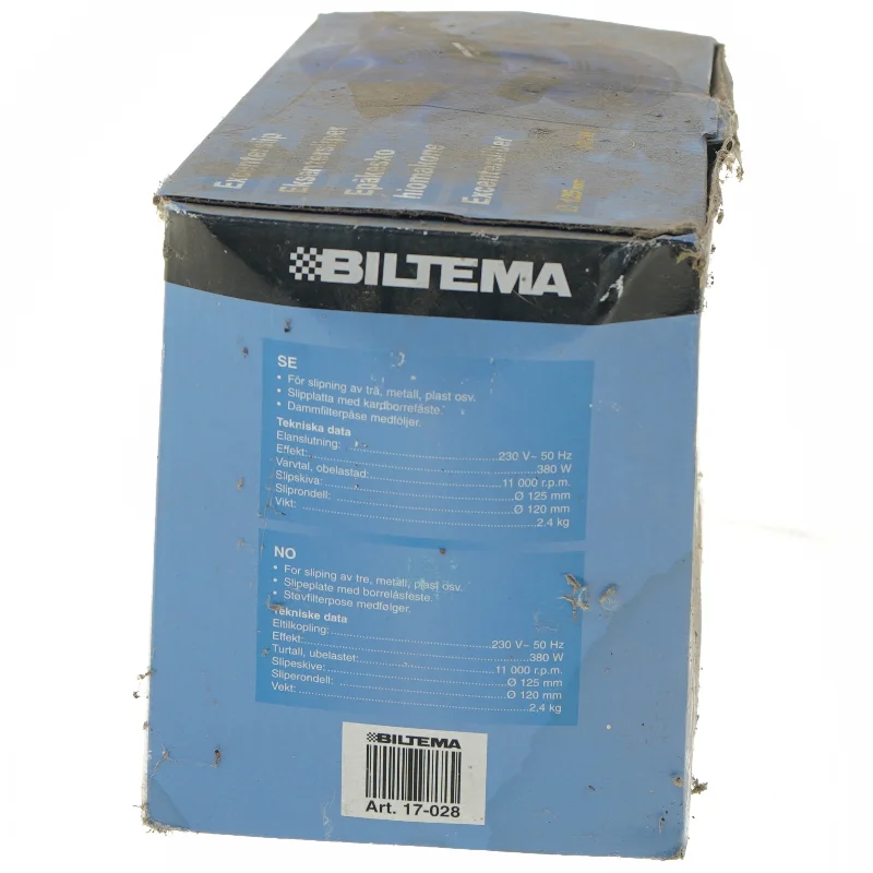 Biltema excentersliber fra Biltema (str. Ø 125 mm)