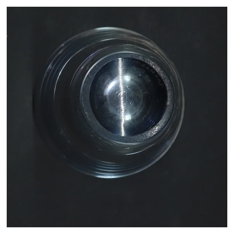 Glasvase fra Holmegaard (str. 19 cm)