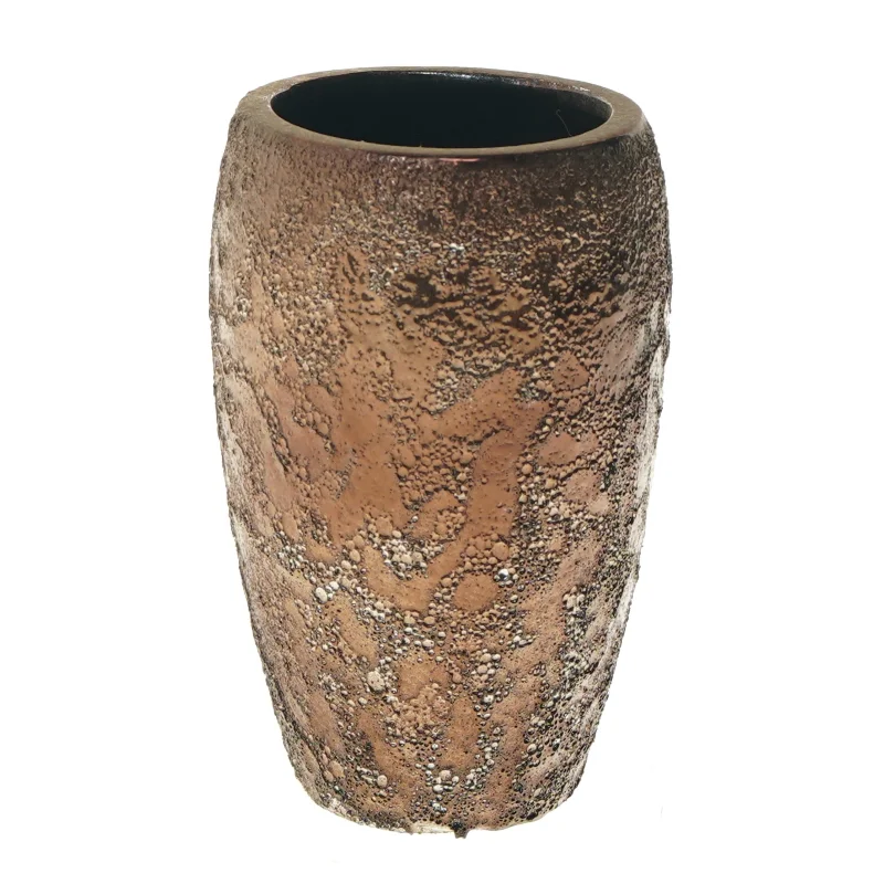 Vase med tekstur (str. 10x17,5 cm)