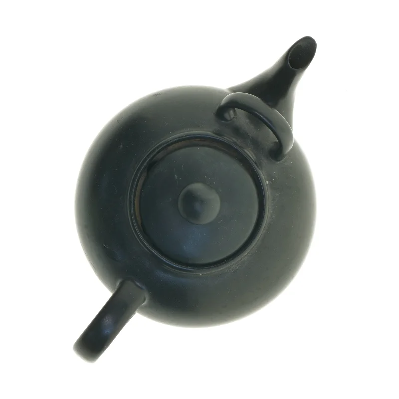 Sort keramisk tekande fra Irma (str. Ø 20 cm)