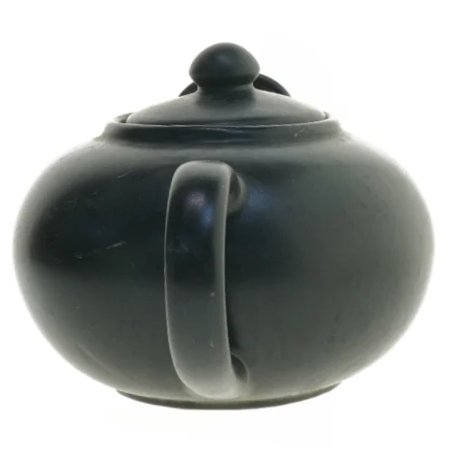 Sort keramisk tekande fra Irma (str. Ø 20 cm)