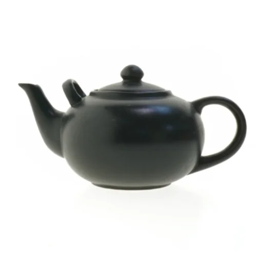 Sort keramisk tekande fra Irma (str. Ø 20 cm)