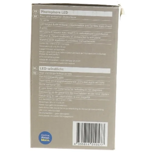 Livarno LED lanterne fra Livarno (str. Ø 9 cm højde 15 cm)