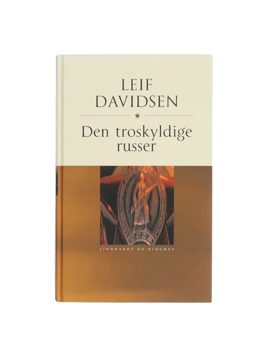 Forsiden af Den troskyldige russer af Leif Davidsen