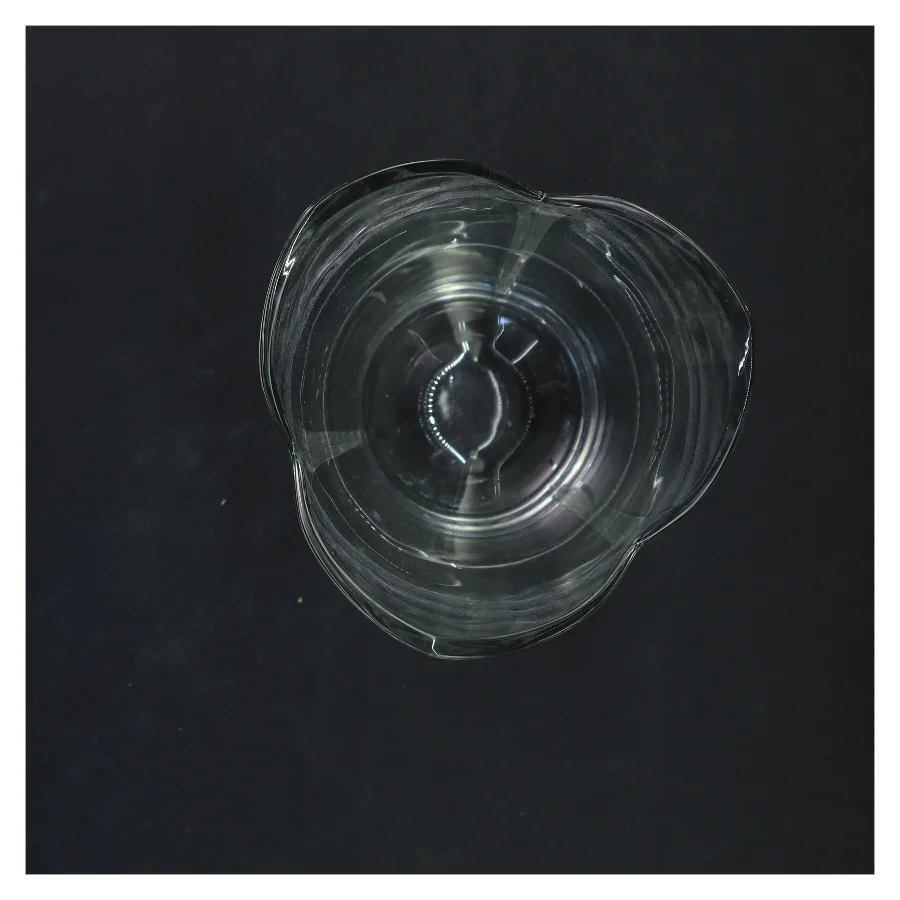 Glasvase (str. 23x9 cm)