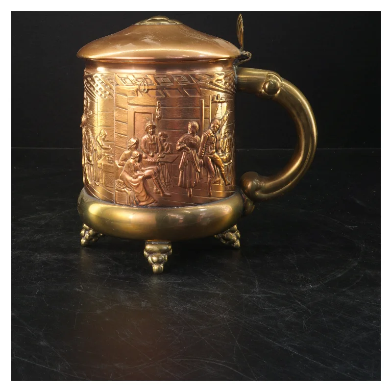 Kobberbeholder (str. 20x19 cm)