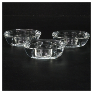 Glas askebæger sæt fra Piet Hein (str. 9x7,5 cm)