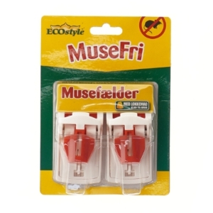 Musefælde 2-pak fra ECOstyle (str. 10 cm)